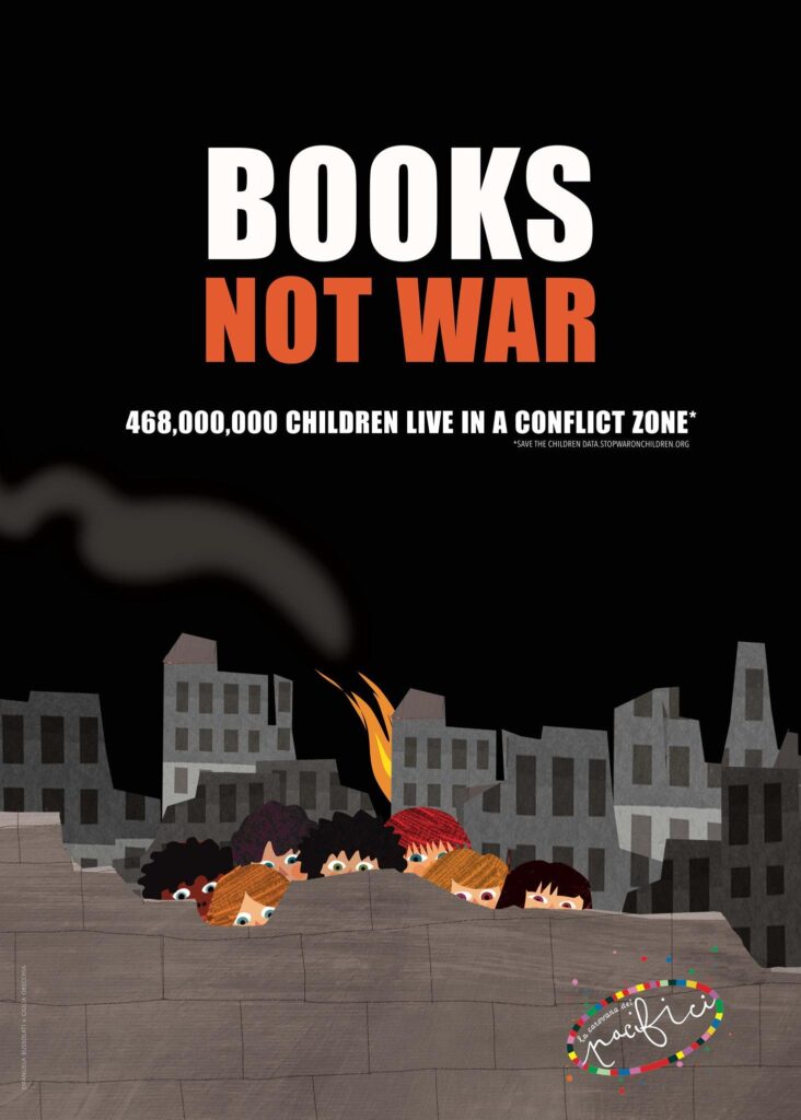 Immagine BOOKS NOT WAR